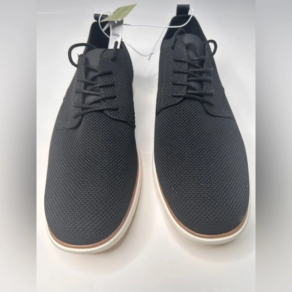 Goodfellow & Co Men's Kev Knit Dress Shoes, Black, Various Sizes
